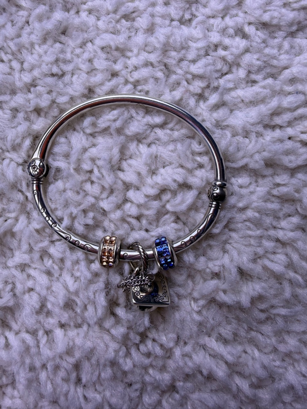 Silver Brighton Graduation Charm Bracelet - Picture 3 of 6